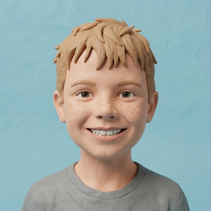 Claymation style sample