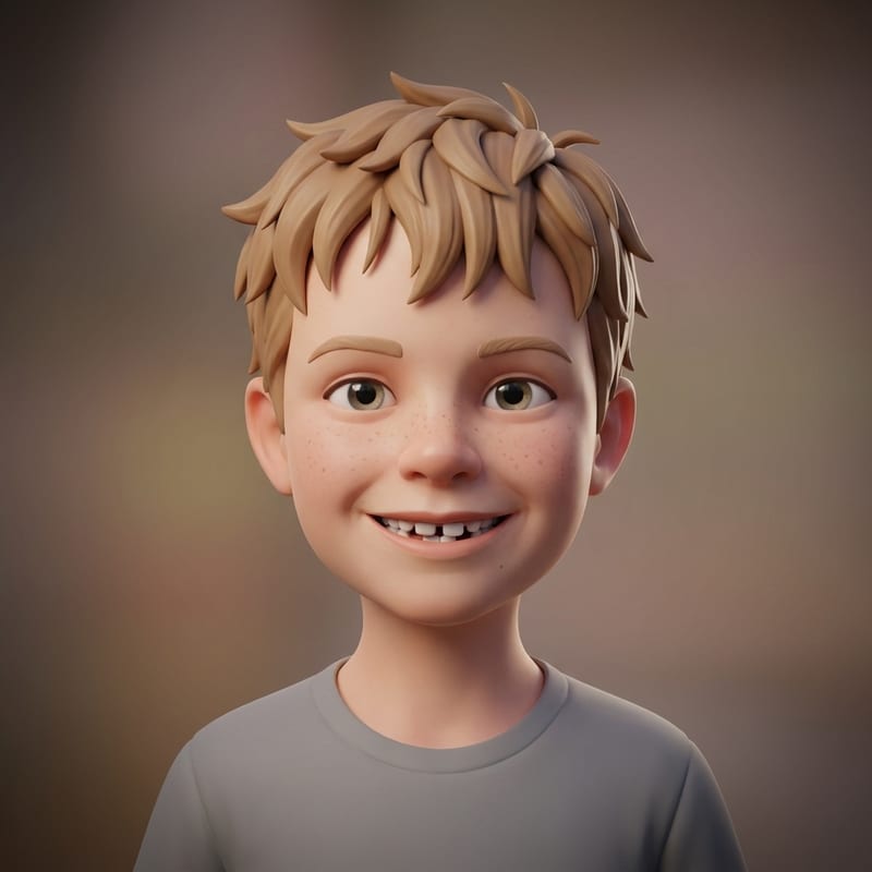 3D animation style sample